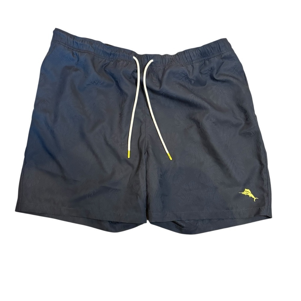 Tommy Bahama Navy Swim Trunks with Marlin Logo – Size XL